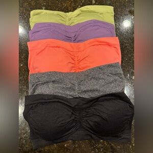 Women’s One Size Bandeau Set of 5